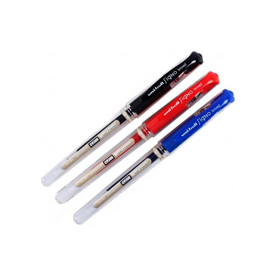 Uni-Ball İmza Kalemi Signo Broad 1,0 mm 3'lü S-M-K