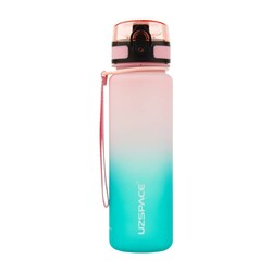 Uzspace - Uzspace Matara Tritan 1000 ml Pembe-Turkuaz