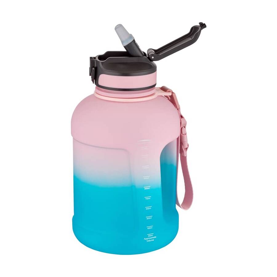 Uzspace Matara Tritan 1700 ml Pembe-Turkuaz