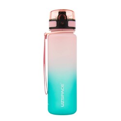 Uzspace - Uzspace Matara Tritan 500 ml Pembe-Turkuaz