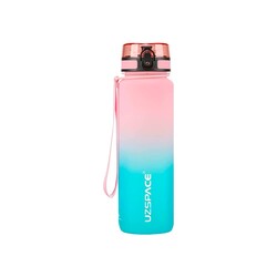 Uzspace - Uzspace Matara Tritan 900 ml Pembe-Turkuaz