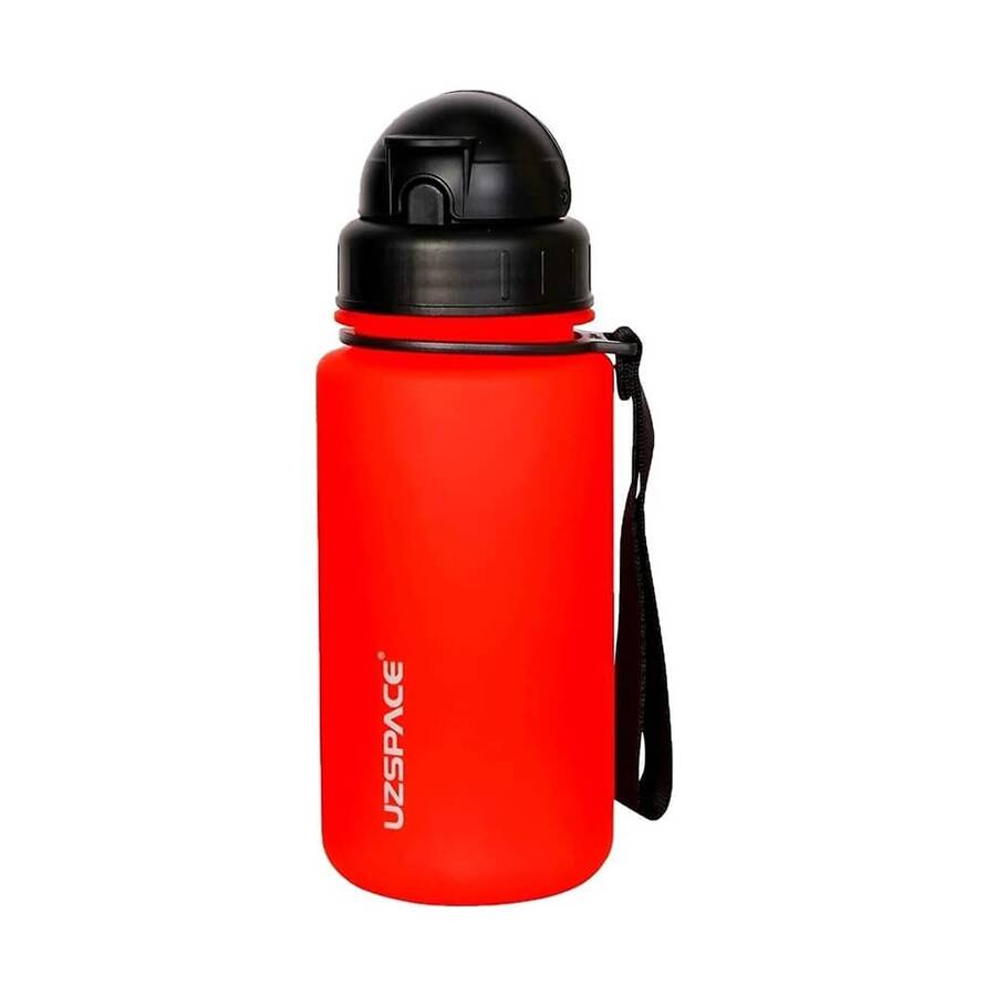 Uzspace Matara Tritan Pipetli 400 ml Fantastik Kırmızı 30243