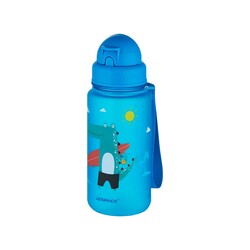 Uzspace - Uzspace Matara Tritan Pipetli 400 ml Mavi