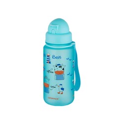Uzspace - Uzspace Matara Tritan Pipetli 400 ml Turkuaz
