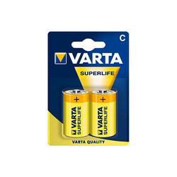 Varta - Varta Pil Superlıfe Orta Boy C Pil 2'li