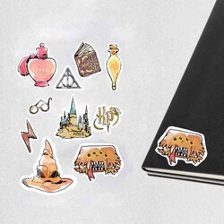 Wizarding World - Harry Potter Sticker - water colors - Thumbnail