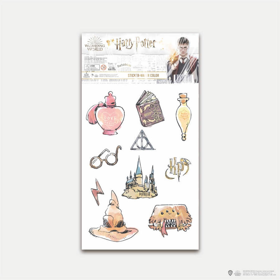Wizarding World - Harry Potter Sticker - water colors