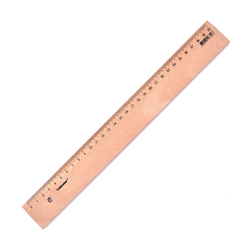 Yıldızlar - Yıldızlar Tahta Cetvel 30 cm